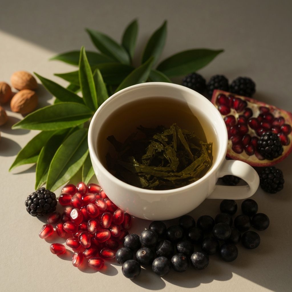 Antioxidant-rich foods and beverages